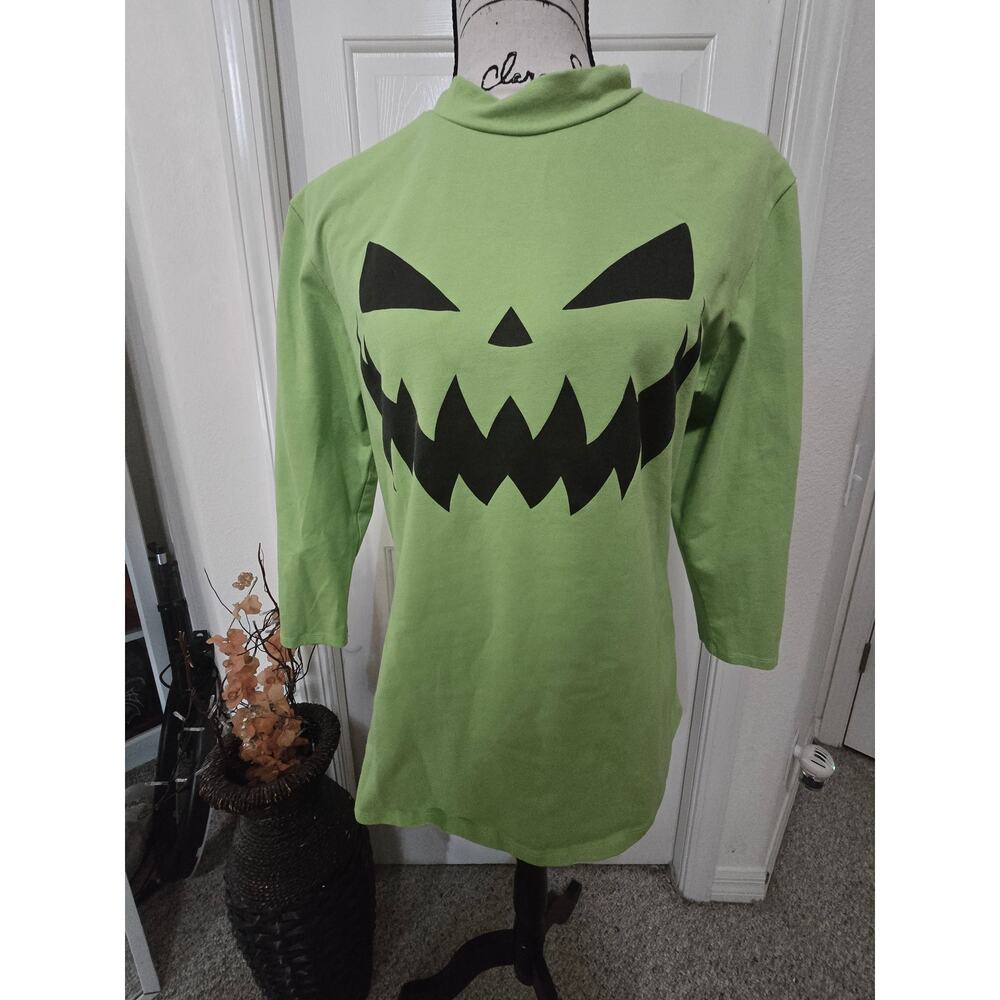 Vixen by Micheline Pitt Pumpkin King Top EUC Size 2XL